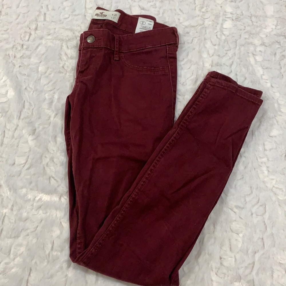 [Size 3R/W26] Hollister Burgundy Jeans